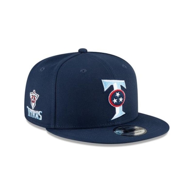 Blue Tennessee Titans Hat - New Era NFL Logo Mix 9FIFTY Snapback Caps USA8015279